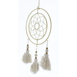 Traumfänger Gold/creme - Ca. 21 X 70 Cm