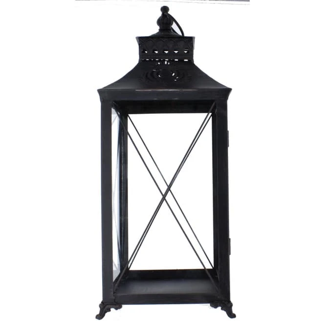 Laterne - Bronze Antik - Ca. 19 X 19 X 45 Cm 3 Laterne - Bronze Antik - Ca. 19 X 19 X 45 Cm