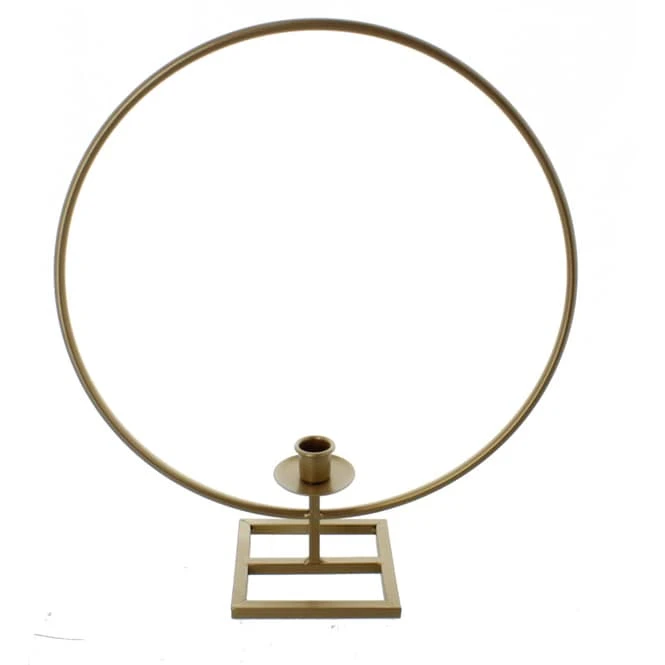 Kerzenhalter Dekoring - Gold - Ca. 35 X 12 X 40 Cm 3 Kerzenhalter Dekoring - Gold - Ca. 35 X 12 X 40 Cm