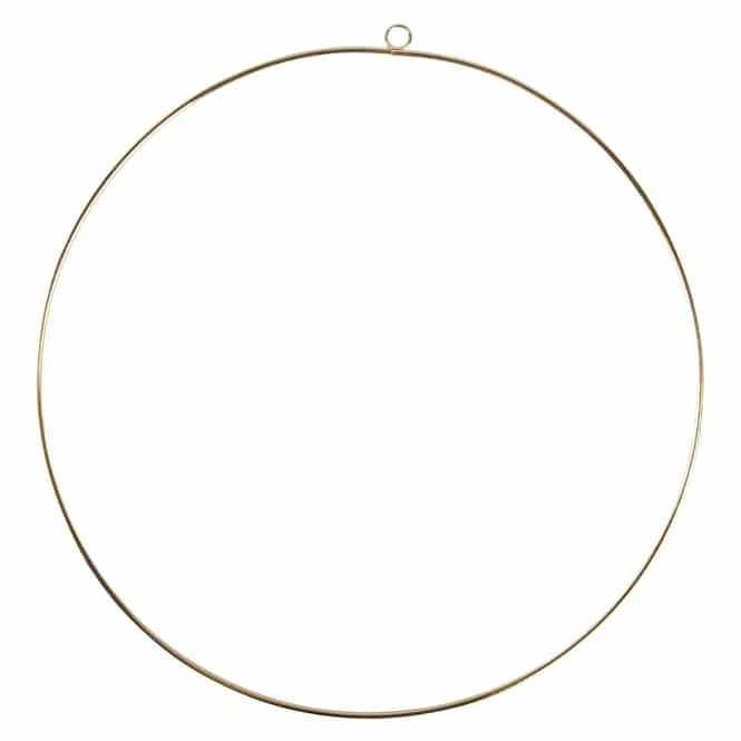 Dekohänger - Ringe - 3 Stück - Gold 4 Dekohänger - Ringe - 3 Stück - Gold – Bild 2