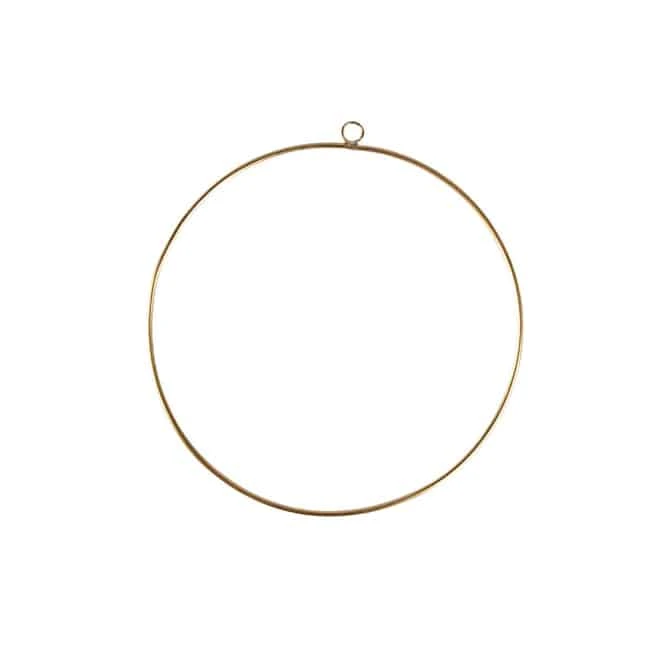 Dekohänger - Ringe - 3 Stück - Gold 3 Dekohänger - Ringe - 3 Stück - Gold