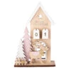 Haus Merry Christmas - Aus Holz - Ca. 16 X 5 X 24,5 Cm -Wohndeko 239562 4016096441777 mica living haus 01