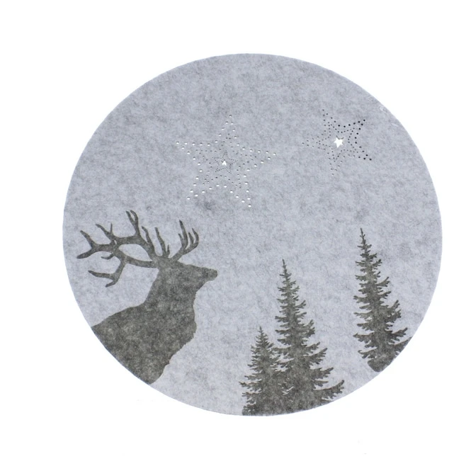 Deckchen - Rund - Ca. 30 X 0,5 Cm 3 Deckchen - Rund - Ca. 30 X 0,5 Cm