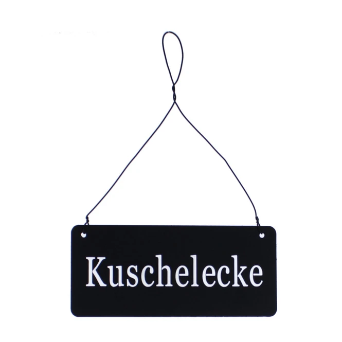 Schild - Kuschelecke - Ca. 15 X 6,5 Cm 3 Schild - Kuschelecke - Ca. 15 X 6,5 Cm