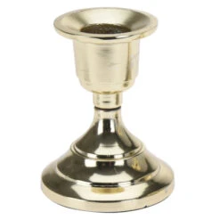 Kerzenständer - Ca. 6 X 6 X 8 Cm - 1 Stück - Gold 9 Kerzenständer - Ca. 6 X 6 X 8 Cm - 1 Stück - Gold -Wohndeko 239647 2