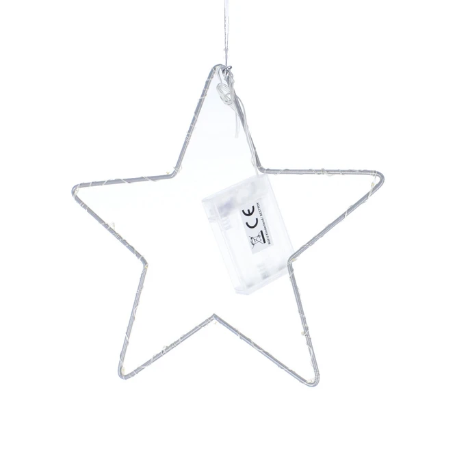 Sternensilhouette Mit LED - ø Ca. 25 Cm 3 Sternensilhouette Mit LED - ø Ca. 25 Cm