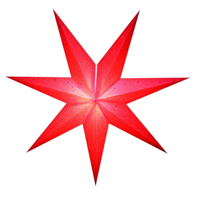 LED-Stern - Ø = Ca. 60 Cm - Rot 3 LED-Stern - Ø = Ca. 60 Cm - Rot