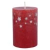 Stumpenkerze - Polar - Ca. 7 X 10 Cm - Rot 1 Stumpenkerze - Polar - Ca. 7 X 10 Cm - Rot -Wohndeko 240415