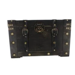 Truhe - L - Braun - Aus Holz - Ca. 48 X 30 X 29,5 Cm