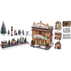 LED-Standdeko - Weihnachtsdorf - 17 Teile 5 LED-Standdeko - Weihnachtsdorf - 17 Teile -Wohndeko 240546 8719987264382 koopman weihnachtsszene 03