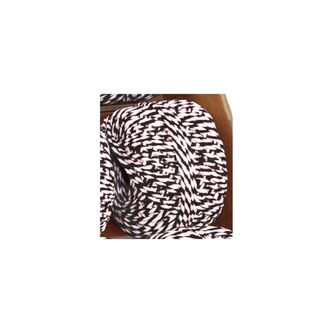 Kordel - Ca. 2 M - Schwarz/weiß 3 Kordel - Ca. 2 M - Schwarz/weiß