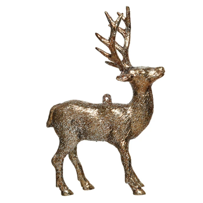 Dekohänger - Hirsch - Ca. 5 X 11 X 14 Cm - 1 Stück 5 Dekohänger - Hirsch - Ca. 5 X 11 X 14 Cm - 1 Stück – Bild 3