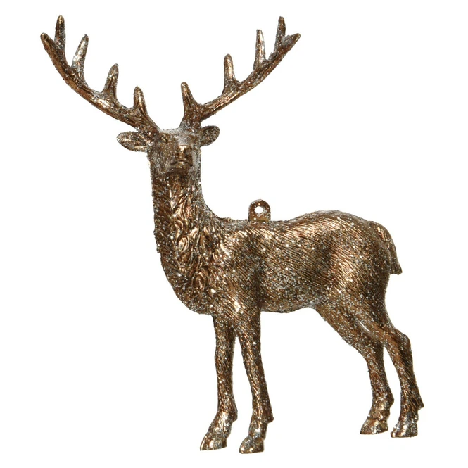 Dekohänger - Hirsch - Ca. 5 X 11 X 14 Cm - 1 Stück 4 Dekohänger - Hirsch - Ca. 5 X 11 X 14 Cm - 1 Stück – Bild 2