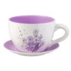 Pflanztasse - Blumen - Aus Keramik - Ca. 29 X 23 X 14,5 Cm 1 Pflanztasse - Blumen - Aus Keramik - Ca. 29 X 23 X 14,5 Cm -Wohndeko 242951 242952 4016096446741 mica living pflanztasse blumen weiss rosa 01