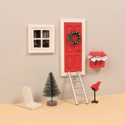 Bastelset Elfen-Tür - 3-teiliges Set -Wohndeko 243156 7394311919230 playbox bastelset elfen tuer 02