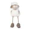 Schaf Mit Schlenkerbeinen - Aus Keramik Und Textil - Ca. 6 X 5,5 X 7,5 Cm - 1 Stück -Wohndeko 243407 4016096447731 mica living schaf sitzend mit fell 03