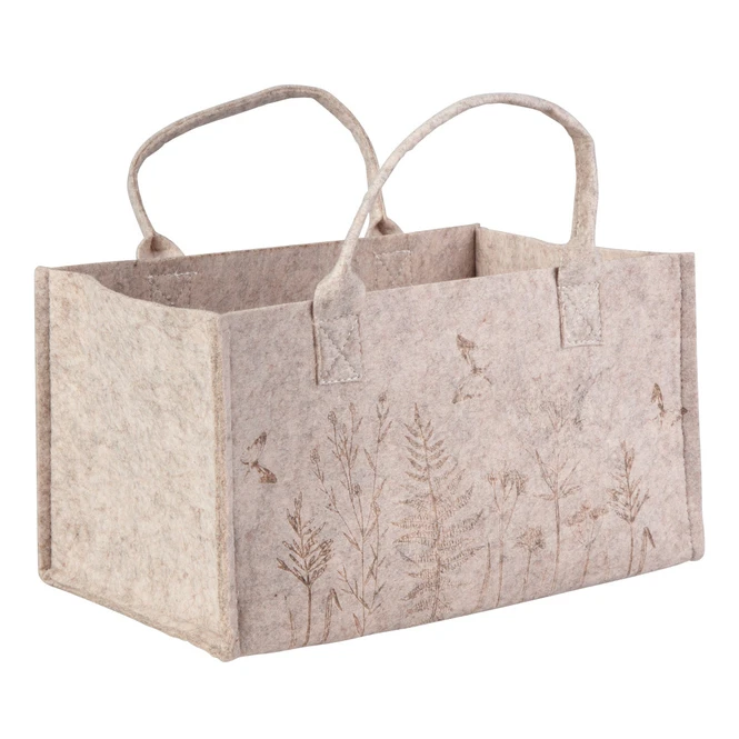 Tasche - Blumenwiese - Aus Filz - Ca. 30 X 20 X 17 Cm 4 Tasche - Blumenwiese - Aus Filz - Ca. 30 X 20 X 17 Cm – Bild 2