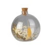 Glasvase Mit Trockenblumen Und Korken - Ca. 10 X 11 Cm 1 Glasvase Mit Trockenblumen Und Korken - Ca. 10 X 11 Cm -Wohndeko 243622 4016096448691 MICA LIVING Flasche 01