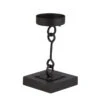 Kerzenständer - Schwarz - Aus Metall - Ca. 7 X 7 X 12 Cm 1 Kerzenständer - Schwarz - Aus Metall - Ca. 7 X 7 X 12 Cm -Wohndeko 243664 4016096449032 mica living kerzenstaender schwarz klein 01