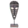 Standdeko - Afrikanische Maske - Aus Polyresin - Ca. 13 X 7,5 X 35,5 Cm 2 Standdeko - Afrikanische Maske - Aus Polyresin - Ca. 13 X 7,5 X 35,5 Cm -Wohndeko 243703 Bild 4016096449421