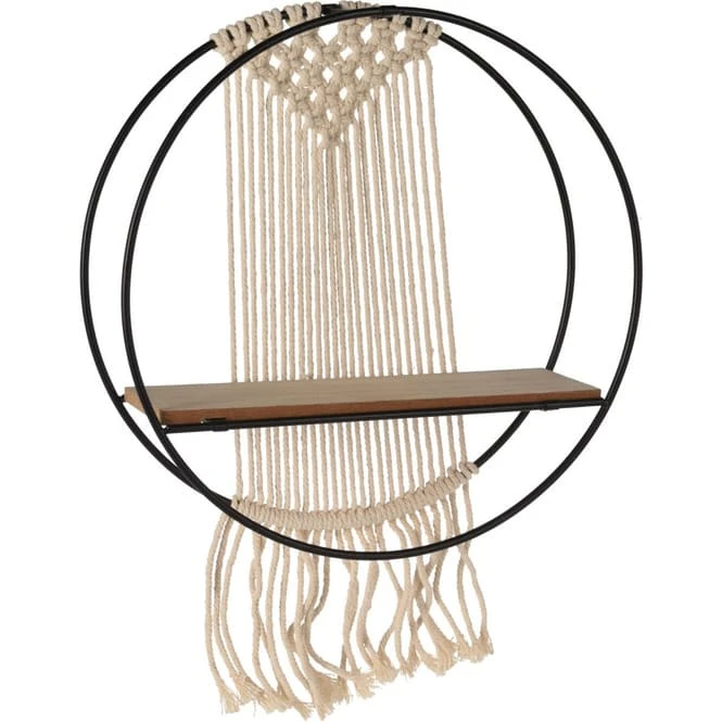 Dekohänger - Makramee - Ca. 32 X 10 X 72,5 Cm 4 Dekohänger - Makramee - Ca. 32 X 10 X 72,5 Cm – Bild 2