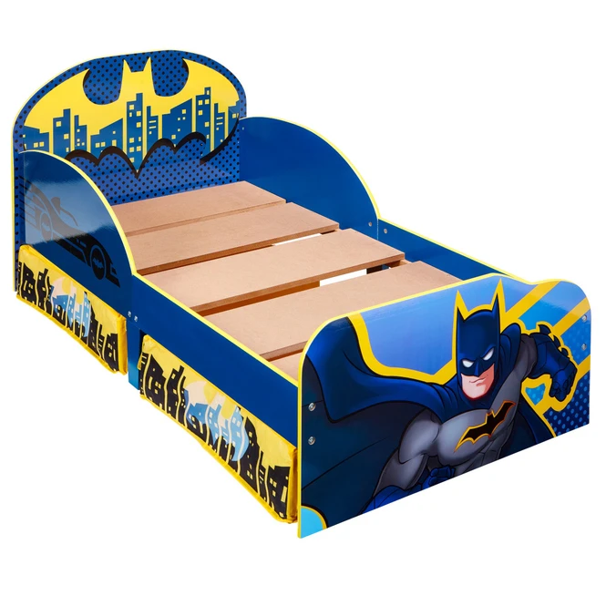Batman - Kinderbett Mit Stauraum - Blau - Ca. 70 X 140 Cm 5 Batman - Kinderbett Mit Stauraum - Blau - Ca. 70 X 140 Cm – Bild 3