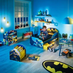 Batman - Kinderbett Mit Stauraum - Blau - Ca. 70 X 140 Cm 11 Batman - Kinderbett Mit Stauraum - Blau - Ca. 70 X 140 Cm -Wohndeko 244098 630996908228 moose toys batman kleinkinderbett 05