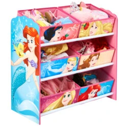 Disney Princess - Regal Mit 6 Boxen 8 Disney Princess - Regal Mit 6 Boxen -Wohndeko 244102 5013138663615 moose toys disney princess spielzeugregal 04