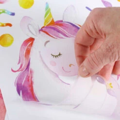 Wandtattoo - Einhorn - Set 2 -Wohndeko 247024 4251450927379 papierdrachen wandtattoo einhorn set 2 04