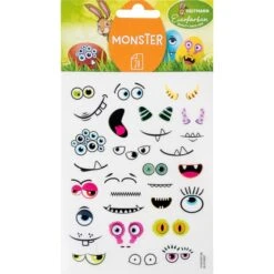 Eierfarben - Monster Sticker