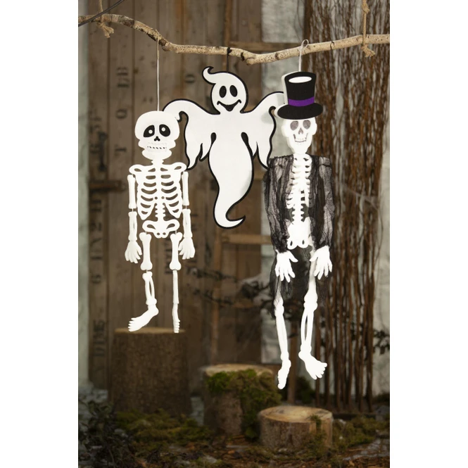 Dekohänger - Skelett - 23 X 2 X 96 Cm 4 Dekohänger - Skelett - 23 X 2 X 96 Cm – Bild 2