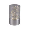 LED-Zylinder - Aus Glas - Ca. 9 X 15 Cm 2 LED-Zylinder - Aus Glas - Ca. 9 X 15 Cm -Wohndeko 4016096309091 201043