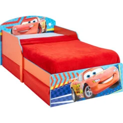 Cars - Kinderbett Mit Stauraum - Ca. 70 X 140 Cm 10 Cars - Kinderbett Mit Stauraum - Ca. 70 X 140 Cm -Wohndeko 5013138659076 2105445