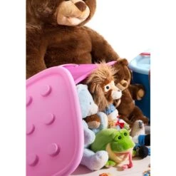 Keter KIS - Aufbewahrungsbox - Funny Box - Mit Rollen - Pink/rosa