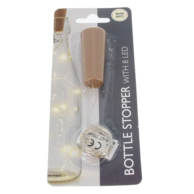 8er LED-Lichterdraht - Korken - Ca. 7,5 Cm 3 8er LED-Lichterdraht - Korken - Ca. 7,5 Cm