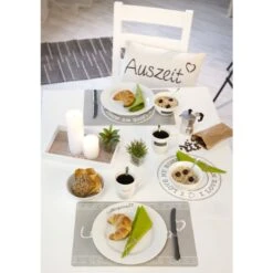 Kissen - Auszeit - Maße: Ca. 30 X 50 Cm - Verschiedene Farben