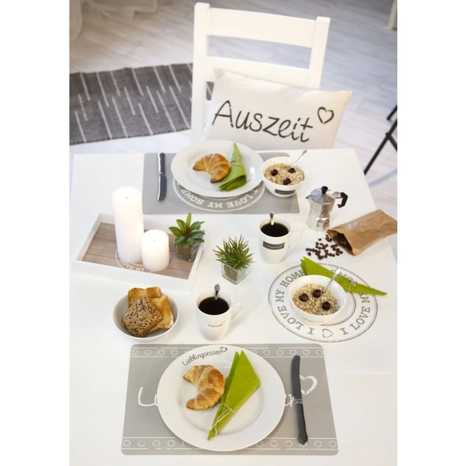 Kissen - Auszeit - Maße: Ca. 30 X 50 Cm - Verschiedene Farben 3 Kissen - Auszeit - Maße: Ca. 30 X 50 Cm - Verschiedene Farben