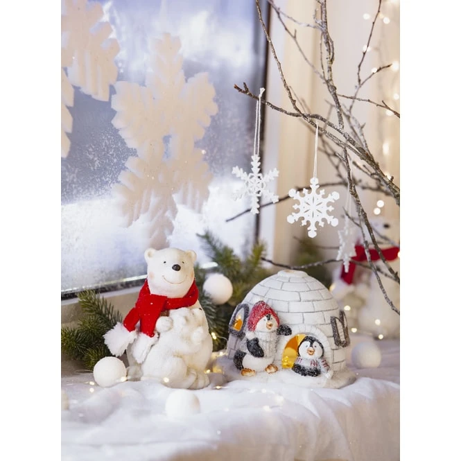 Dekohänger - Schneeflocke - Ø = Ca. 30 Cm 3 Dekohänger - Schneeflocke - Ø = Ca. 30 Cm