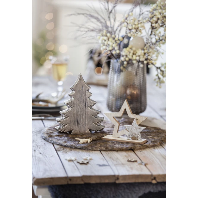 Standdeko - Tannenbaum - Aus Keramik - Ca. 13,5 X 3 X 15,5 Cm 3 Standdeko - Tannenbaum - Aus Keramik - Ca. 13,5 X 3 X 15,5 Cm