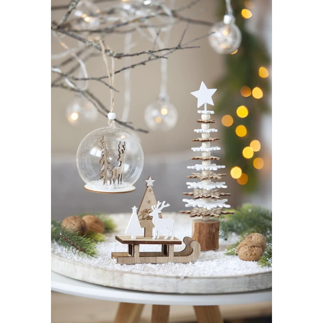 Tannenbaum - Aus Holz - 7,5 X 25 Cm - 1 Stück 4 Tannenbaum - Aus Holz - 7,5 X 25 Cm - 1 Stück – Bild 2