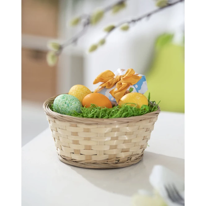 Osterkörbchen - Aus Bambus - Ca. 30 X 9 Cm - 1 Stück 3 Osterkörbchen - Aus Bambus - Ca. 30 X 9 Cm - 1 Stück