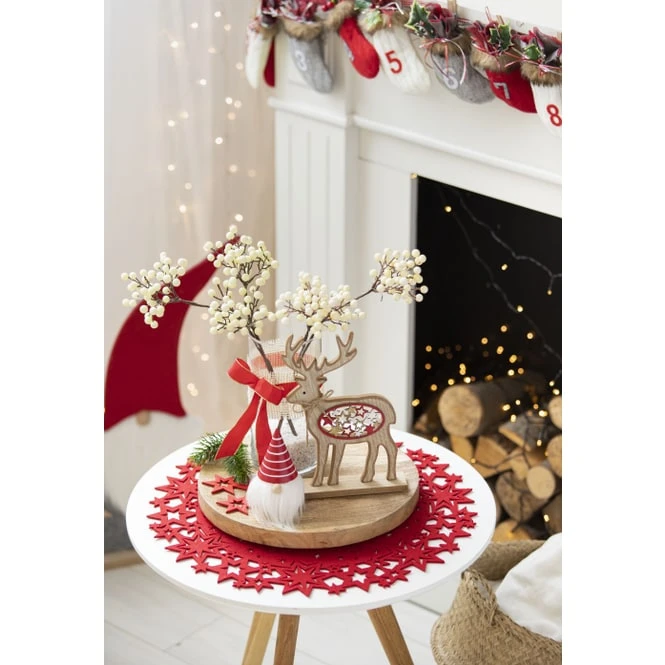 Streudeko - Sterne - Aus Holz - Ø = Ca. 6 Cm - 20 Stück 4 Streudeko - Sterne - Aus Holz - Ø = Ca. 6 Cm - 20 Stück – Bild 2