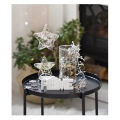 Streudeko - Schneeflocken - 24 Teile - Weiß 7 Streudeko - Schneeflocken - 24 Teile - Weiß -Wohndeko alles400