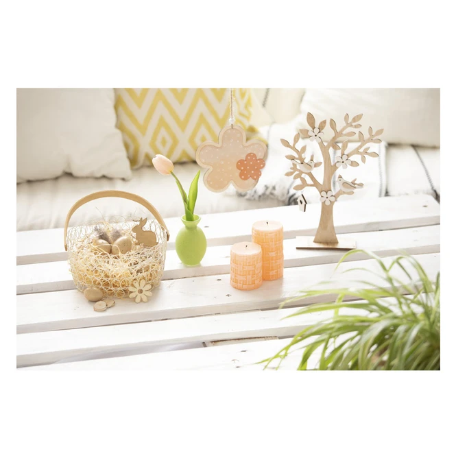 Dekostroh - Aus Holz - Ca. 26 X 11 X 4 Cm 4 Dekostroh - Aus Holz - Ca. 26 X 11 X 4 Cm – Bild 2