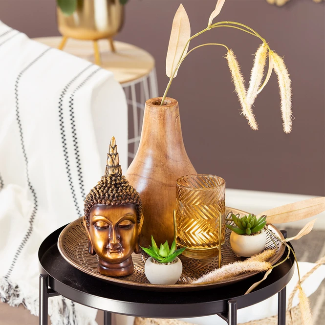 Vase - Aus Holz - Ca. 15 X 26 Cm 3 Vase - Aus Holz - Ca. 15 X 26 Cm