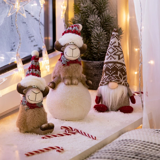 Rentier - Aus Terrakotta - Ca. 9,5 X 9,5 X 17,5 Cm 4 Rentier - Aus Terrakotta - Ca. 9,5 X 9,5 X 17,5 Cm – Bild 2