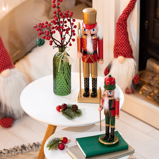 Dekozweig - Mit Roten Beeren - Ca. 40 Cm 2 Dekozweig - Mit Roten Beeren - Ca. 40 Cm