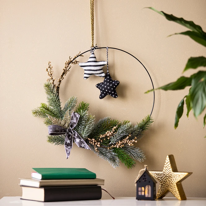 Beerenzweig - Ca. 35 Cm - Gold 4 Beerenzweig - Ca. 35 Cm - Gold – Bild 2