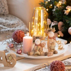 Christbaumkugeln - Aus Glas - Ø = Ca. 3 Cm - 9 Stück -Wohndeko alles570