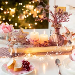 Beerenzweig - Ca. 35 Cm - Rosé